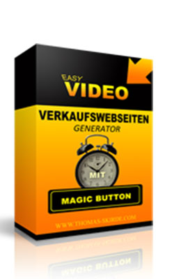 Video Verkaufswebseiten Generator